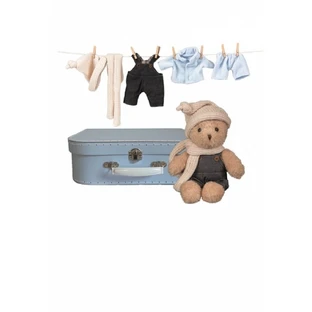 Morris - Teddybär mit Koffer, Egmont Spielzeug