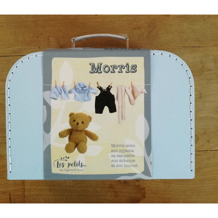 Morris - Teddybär mit Koffer, Egmont Spielzeug