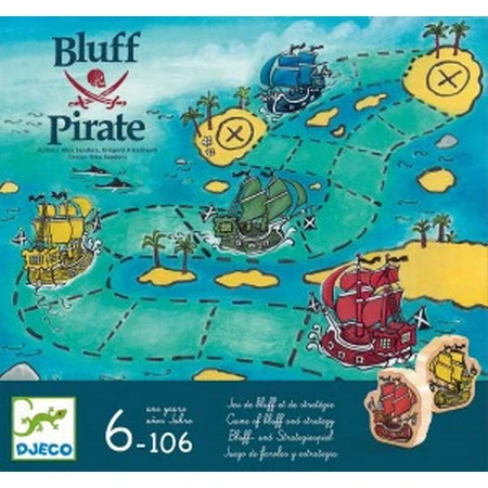Djeco strategy game, Pirate Bluff