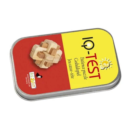 Logikspiel IQ aus Bambusholz in Metallbox-5