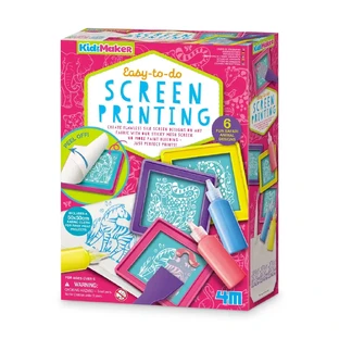 Eenvoudige zeefdrukset voor kinderen - KidzMaker