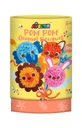 Pom Pom creatieve set - dierenboeket