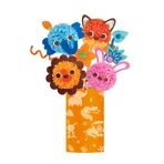 Pom Pom creative set - animal bouquet