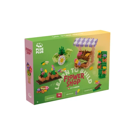 Construction Set Plus-Plus, 600 pieces, Learn to build - Florarie