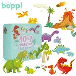 Puzzle progresivo infantil 10 en 1, Boppi - Dinosaurios