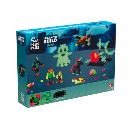 Construction Set Plus-Plus, 500 pieces, Learn to build, bright colors