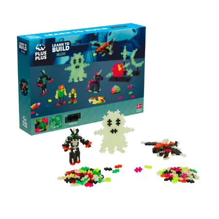 Construction Set Plus-Plus, 500 pieces, Learn to build, bright colors