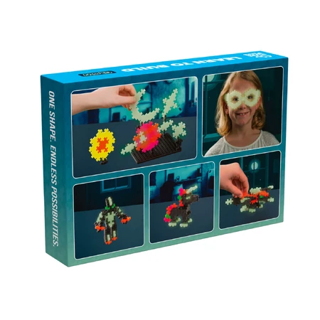 Construction Set Plus-Plus, 500 pieces, Learn to build, bright colors