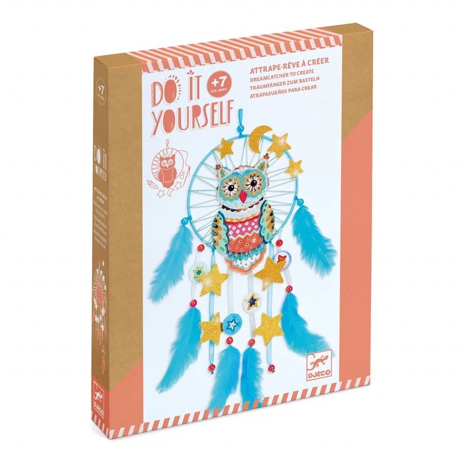 DIY Djeco Set, Traumfänger mit Glitter