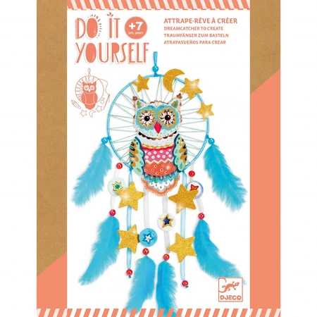 DIY Djeco Set, Traumfänger mit Glitter