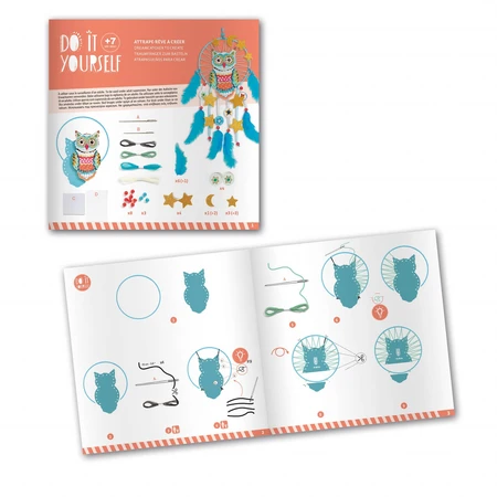 DIY Djeco Set, Traumfänger mit Glitter