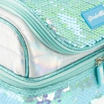 Girabrilla Lunchbox - gesteppte Thermobox mit Wendepailletten und wasserdichtem Innenleben