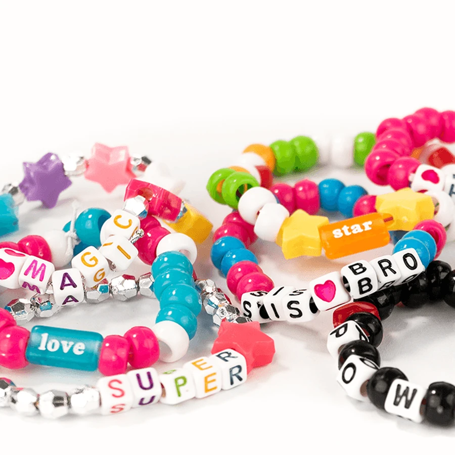 Creative DIY kit - necklaces and beaded bracelets, 800 pieces, ABC Beads