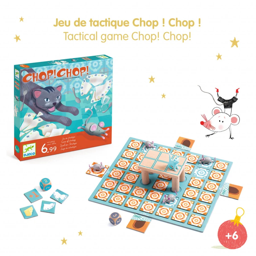 Juego de cooperación Chop Chop Chop, Djeco