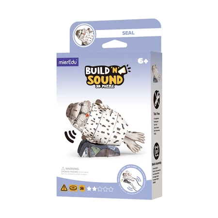 3D Sound Puzzle - Seal, Build 'n' Sound
