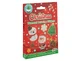 Set creativo con temática navideña, Crea 12 pegatinas navideñas con la técnica de pintura diamante