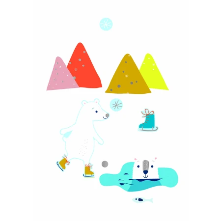 Set of stickers - Polar
