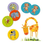 Djeco animales de la selva juego de memoria