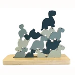 Jeu d'empilage de dinosaures en équilibre, Egmont Toys