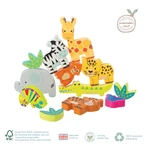 Gra w układanie zwierząt z dżungli, Orange Tree Toys: ceny i cechy