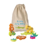 Gra w układanie zwierząt z dżungli, Orange Tree Toys: ceny i cechy