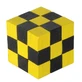 Colorful snake cube