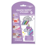 Set créatif super rapide, autocollants BIG DOTZ - Coucou, nuage et licorne