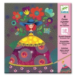 Jeu créatif pour gratter les belles filles
