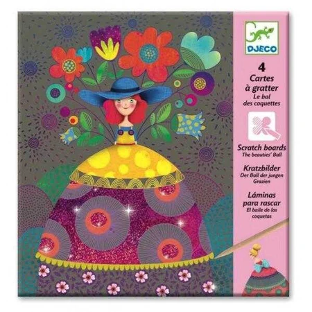 Jeu créatif pour gratter les belles filles