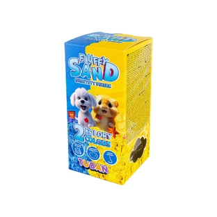 Set de sable Pufos - bleu et jaune
