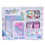 Kit créatif Decoden - journal kawaii à décorer avec de la pâte colorée