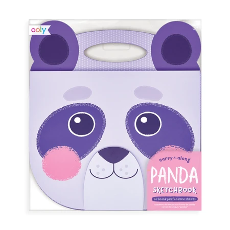 Tragbares Zeichenbuch - Panda mov