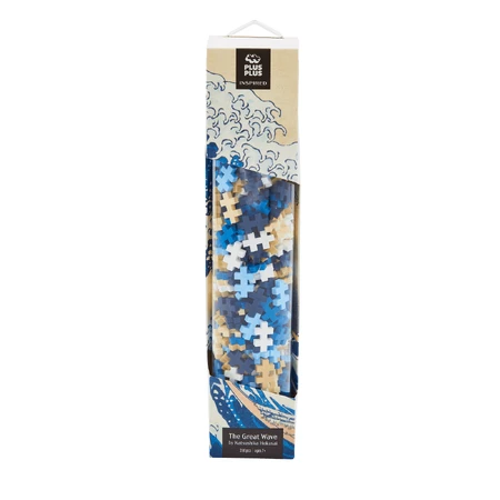 Jeu de construction Plus-Plus, tube pour créer une peinture, Inspiré par Hokusai