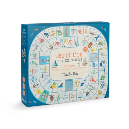 Bordspel Reis naar schateiland, Moulin Roty