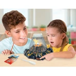STEM Educational Set - AQUA DRAGONS® Habitat VULCAN with lava - aquarium with LED and red Aqua Dragons