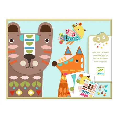 Creative game Giant Animals, Djeco