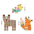 Creative game Giant Animals, Djeco