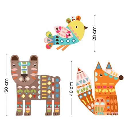 Creative game Giant Animals, Djeco