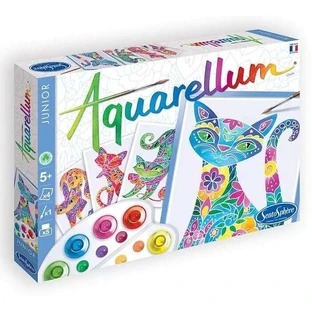 Painting set - Aquarellum Junior Cat - Sentosphere