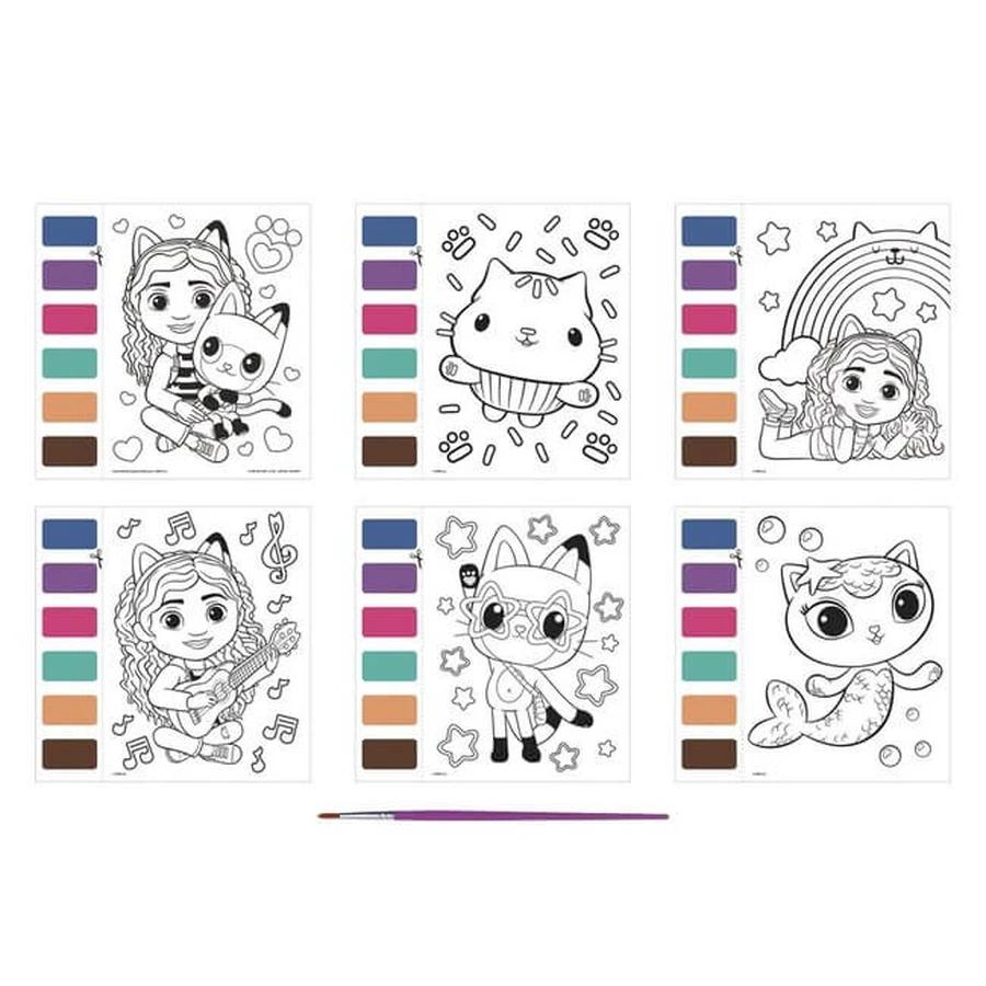 Creative water painting set, Gabby's Dollhouse