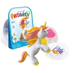 Mini licorne en pâte à modeler Patarev