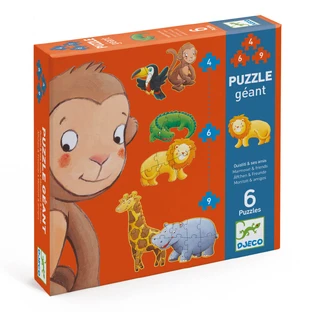 Djeco giant wild animals puzzle
