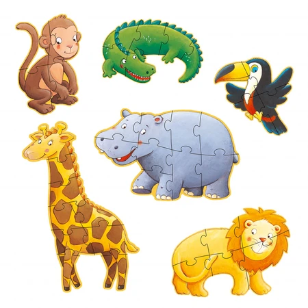 Djeco giant wild animals puzzle