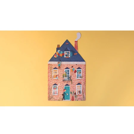 Reversible jigsaw puzzle Londji, Welcome Home