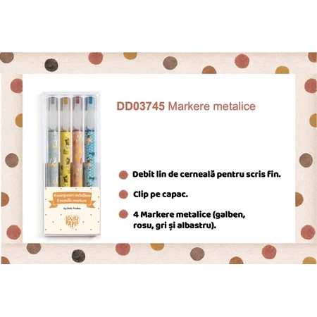 Djeco metal marker set