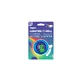 Bicycle bell with multicolored LED lights, blue
