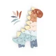 Houten puzzel ABC Dino, Speedy Monkey