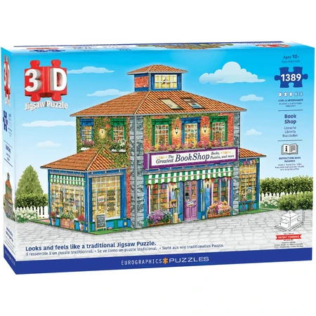 Librarie 3D puzzel, 1389 stukjes