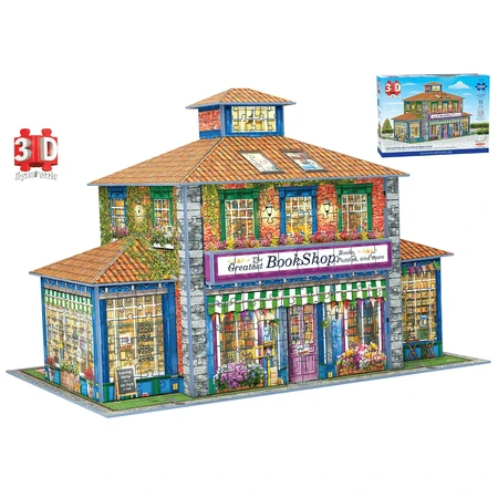 Librarie 3D puzzel, 1389 stukjes
