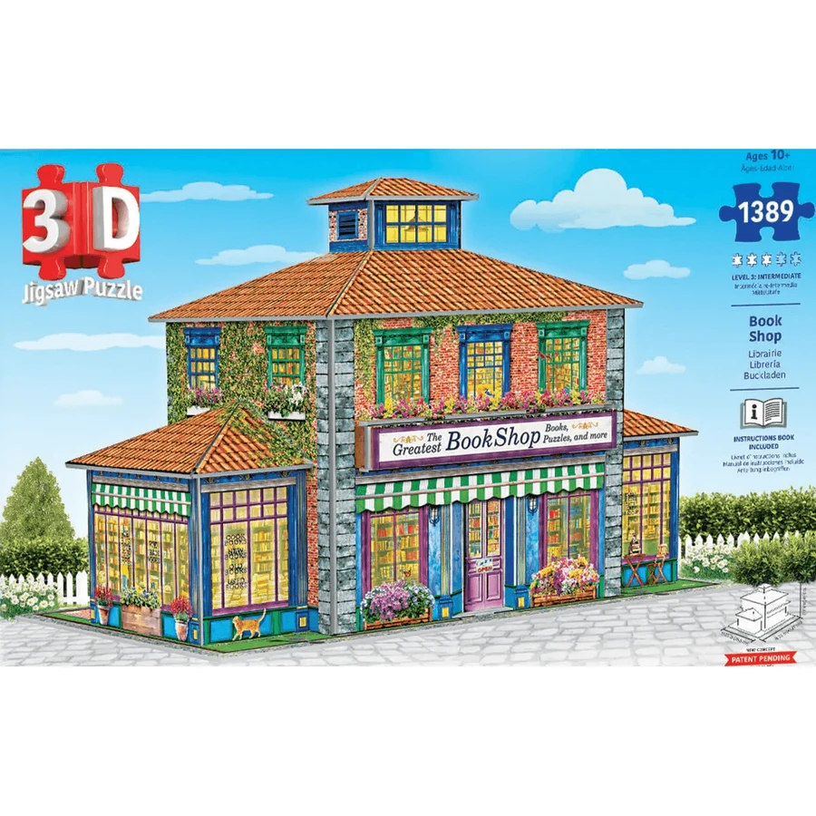 Librarie 3D puzzel, 1389 stukjes
